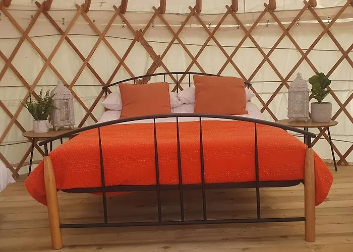 Campismo de Luxo The Wood Yurt